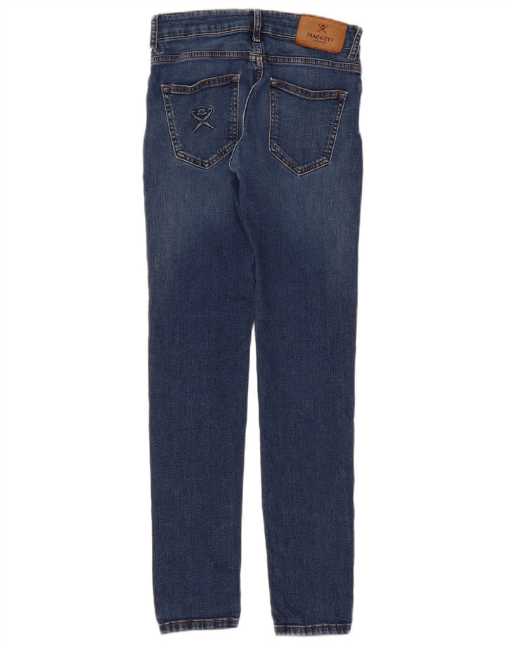 Hackett Vaqueros Slim Mujer W26 L29 Azul Clásico