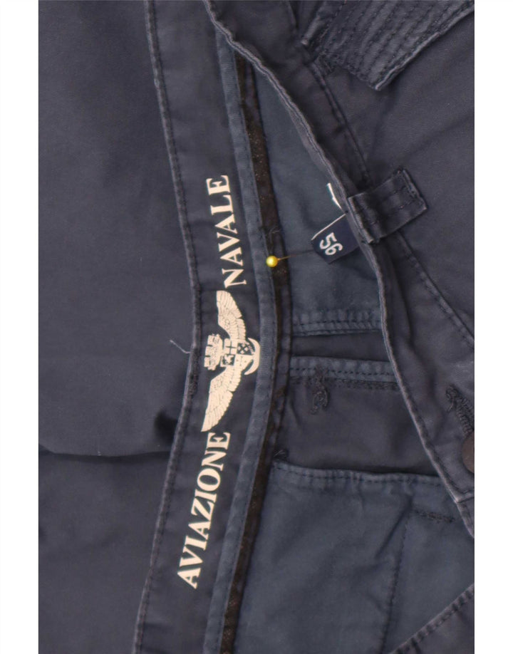 Aviazione Navale Pantalones cortos cargo para hombre W38 XL Azul marino