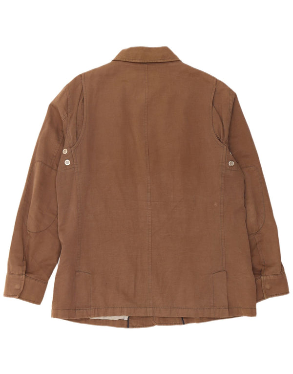 Gant Chaqueta utilitaria para hombre Reino Unido 40 Grande Algodón marrón
