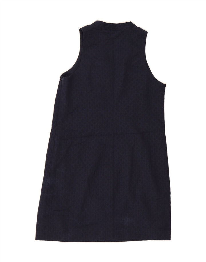 TOMMY HILFIGER Womens Sleeveless Basic Dress US 10 Large Navy Blue Spotted Vintage Tommy Hilfiger and Second-Hand Tommy Hilfiger from Messina Hembry 
