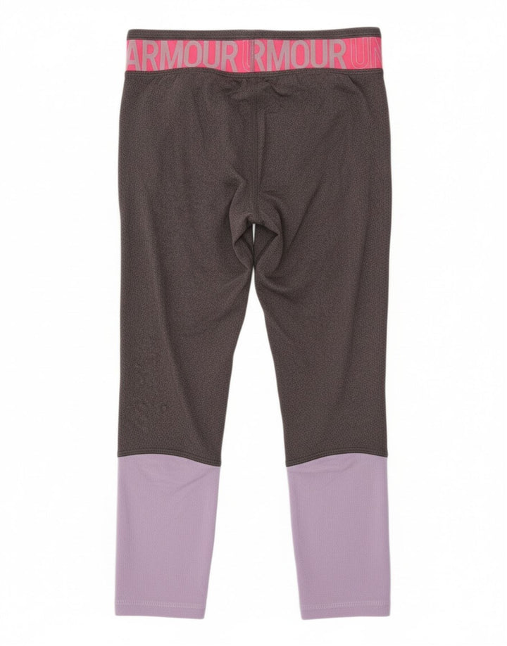 Under Armour Leggings gráficos para niña 9-10 años Gris medio Colorblock