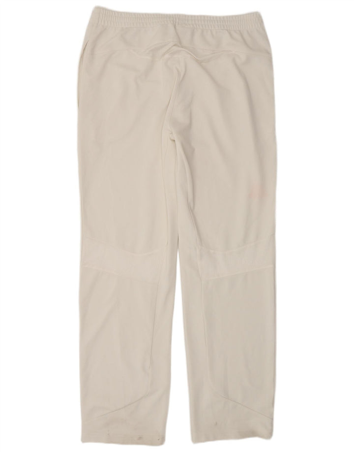 Pantalón De Chándal Adidas Hombre Grande Poliéster Blanco