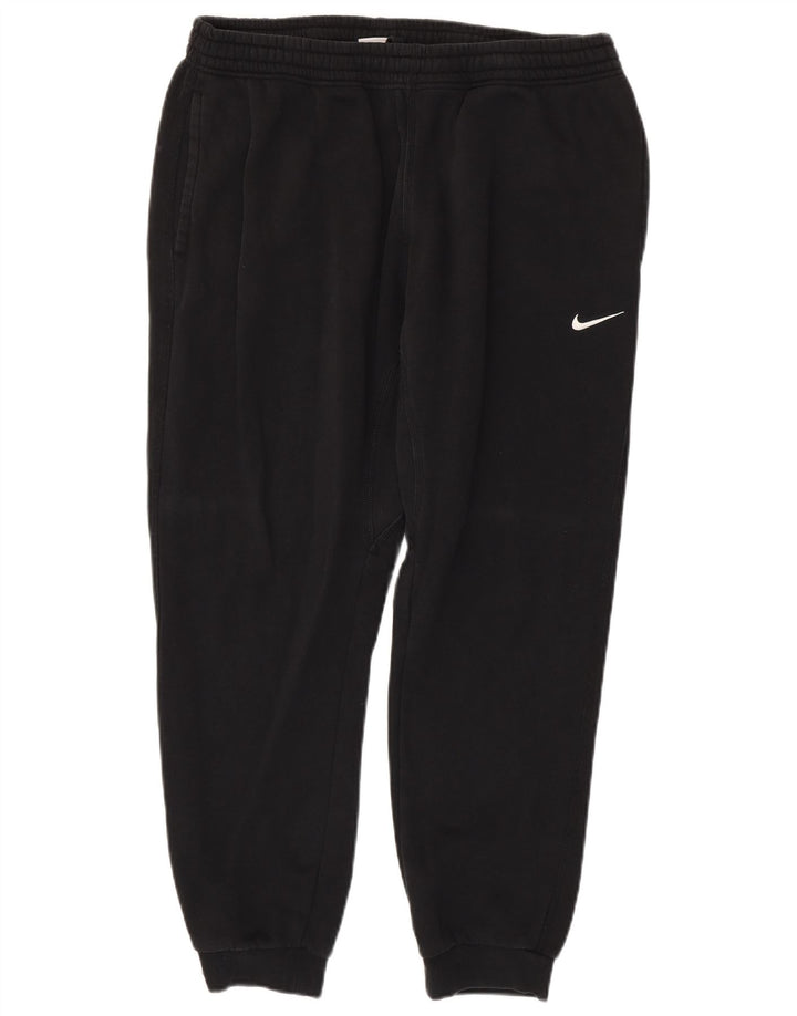 NIKE Hombre Pantalones de Chándal Joggers XL Negro Algodón