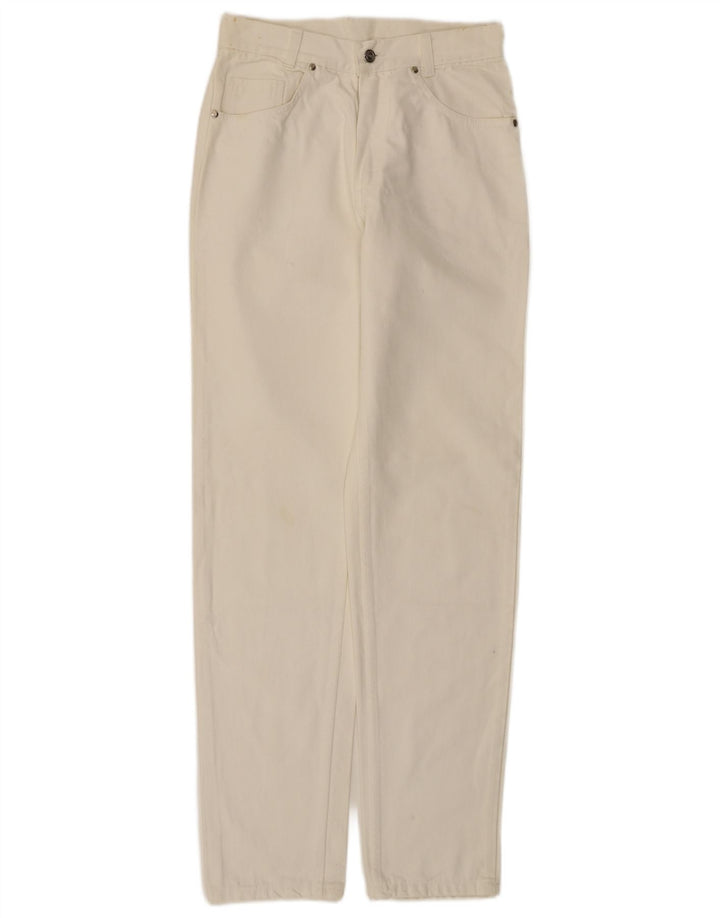 Mash Jeans cónicos para hombre IT 48 Medium W32 L33 Algodón blanco