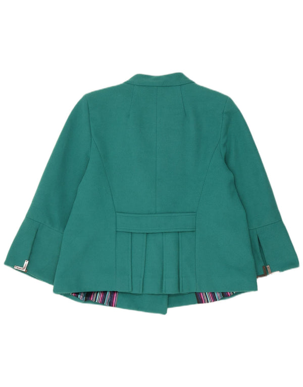 Chaqueta Bomber Roccobarocco Mujer Manga 3/4 IT 44 Poliéster Verde Medio