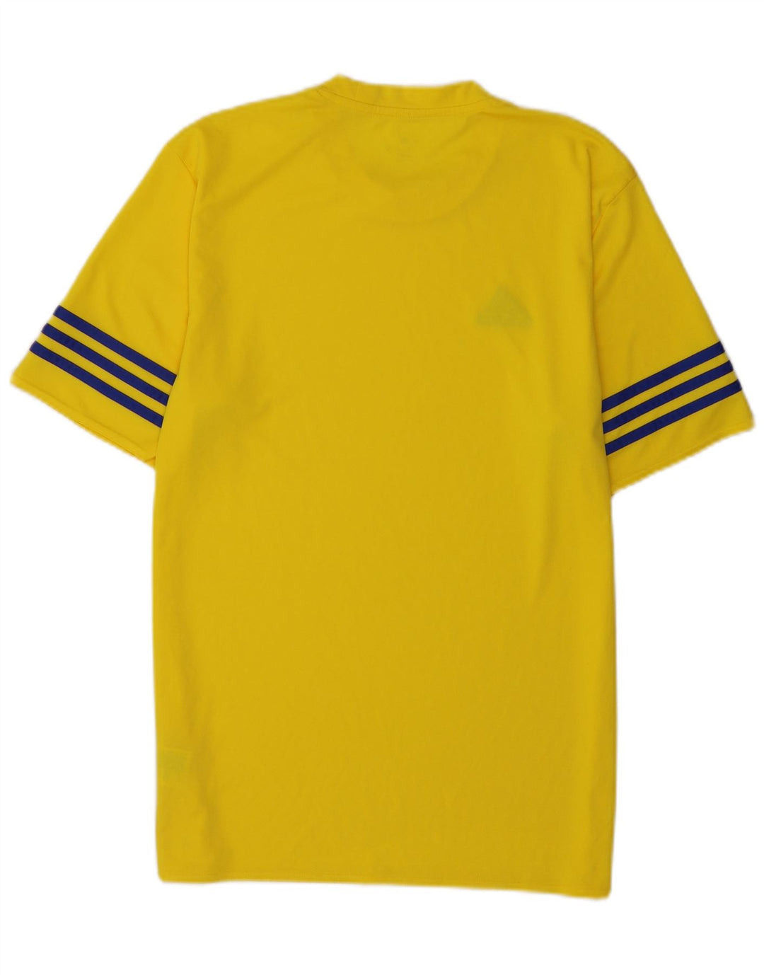 Adidas Hombre Climalite Camiseta Top Poliéster Amarillo Medio