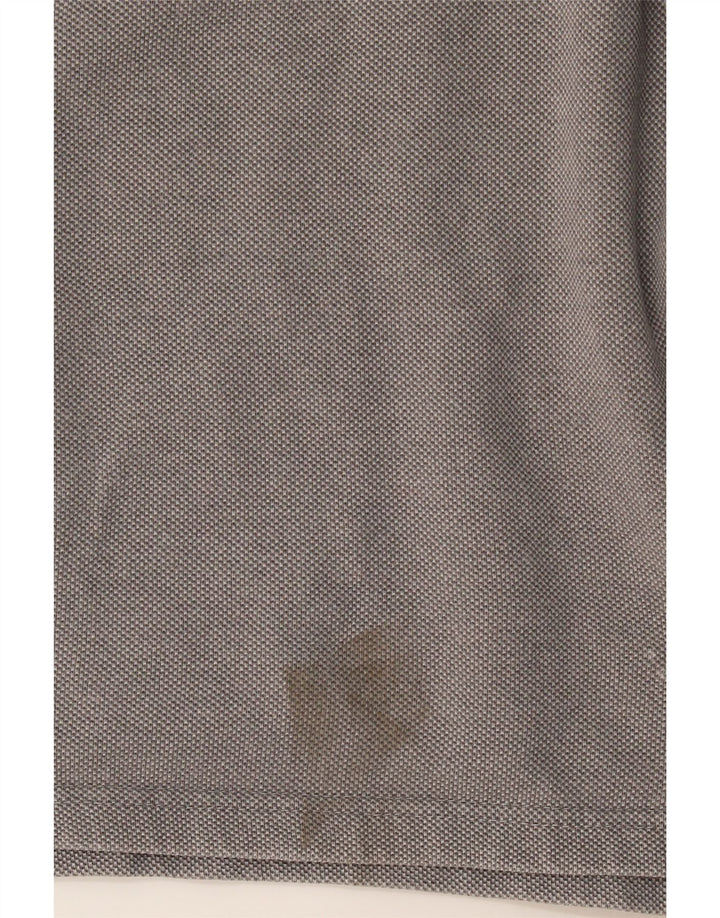 Sudadera con capucha y cuello con cremallera para hombre de Fat Face, jersey grande de algodón gris