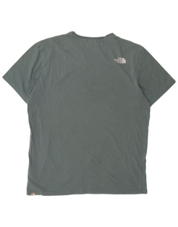 THE NORTH FACE Camiseta Hombre Top Grande Algodón Verde