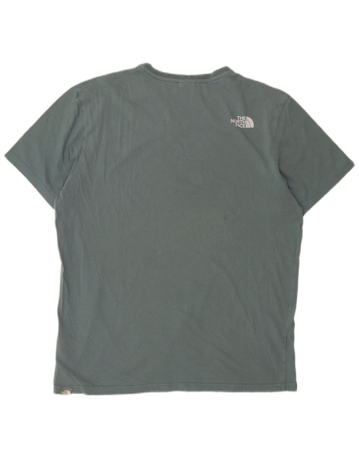 THE NORTH FACE Camiseta Hombre Top Grande Algodón Verde