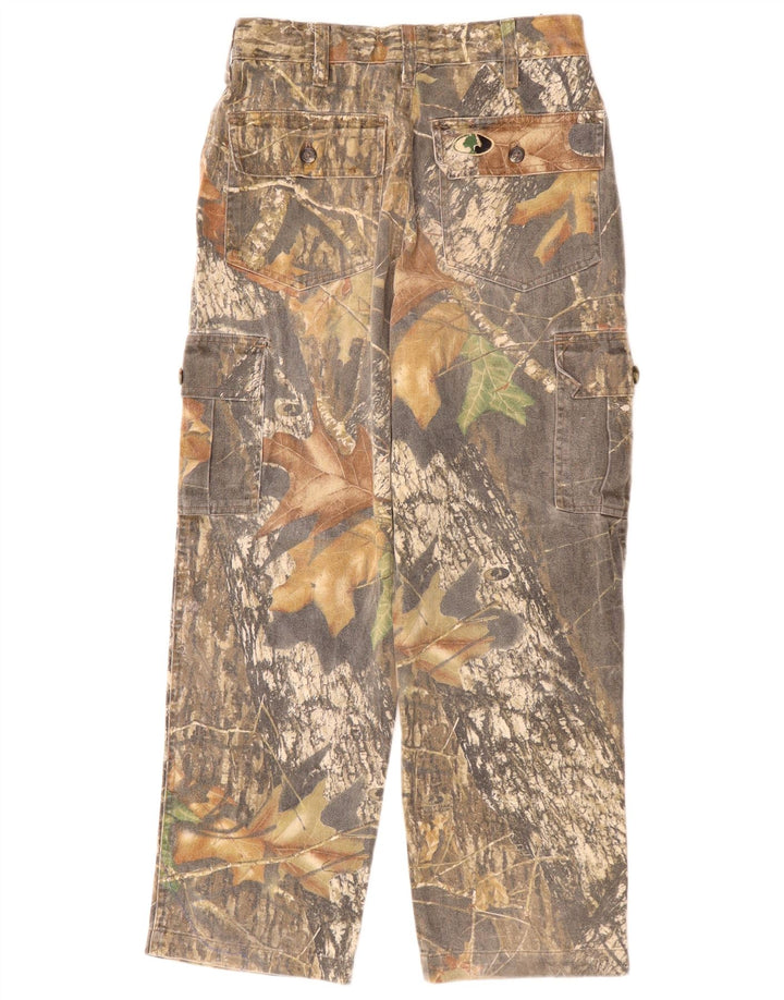 Russell Athletic Pantalones cargo para niños 10-11 años W23 L25 Gris medio