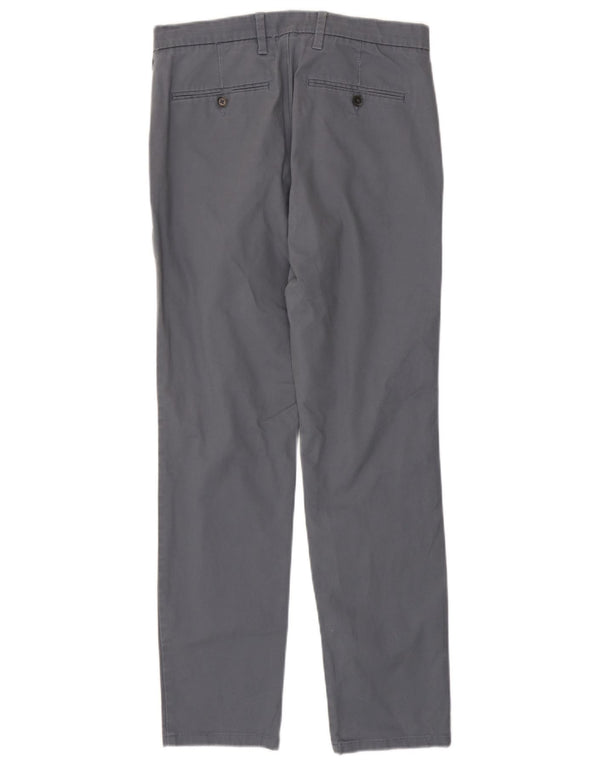 Marks & Spencer Pantalones chinos ajustados para hombre W30 L31 Algodón gris