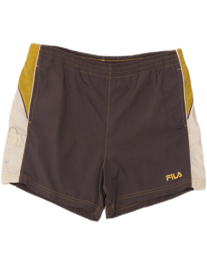 Fila Bañador Hombre Gris Medio Colorblock
