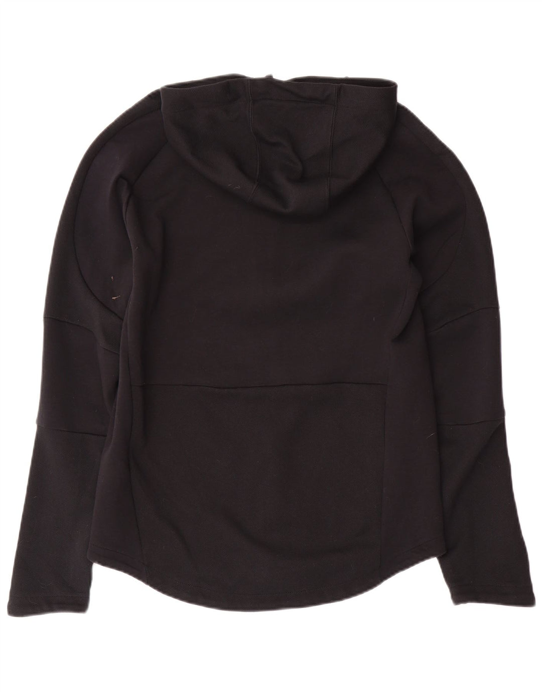 PUMA Suéter con capucha y cremallera para mujer Reino Unido 14 Mediano Algodón negro