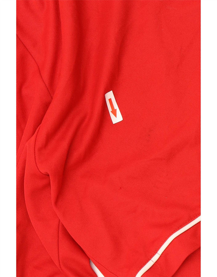 Adidas Hombre Graphic Regular Sport Shorts Medium Rojo Poliéster Deportes