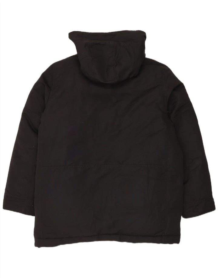Gap Chaqueta acolchada con capucha para hombre UK 40 Large Poliéster negro