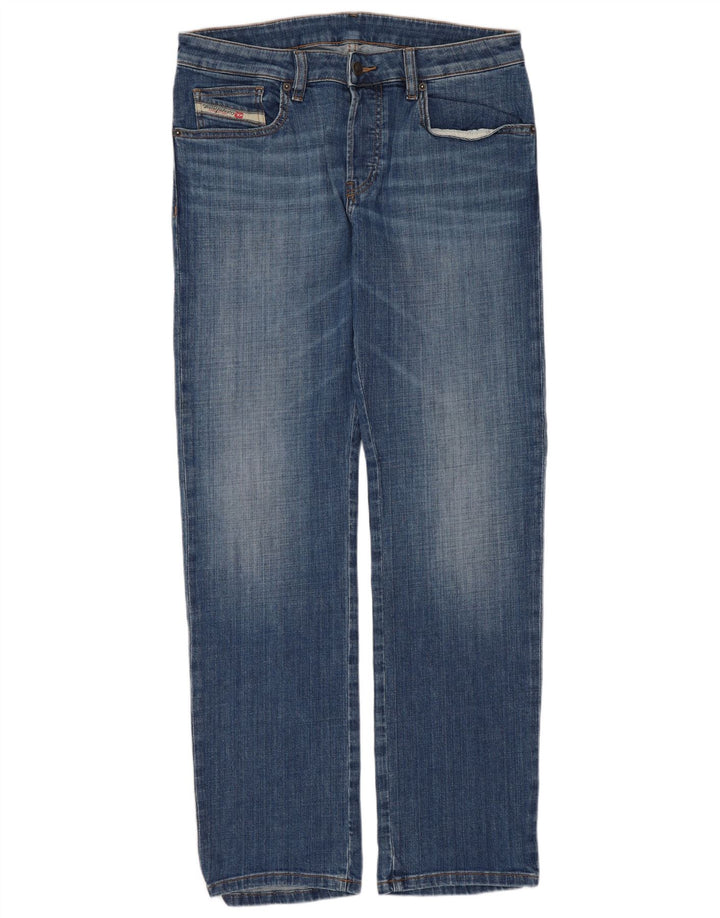 Diesel Hombre Capri Jeans W30 L21 Algodón Azul