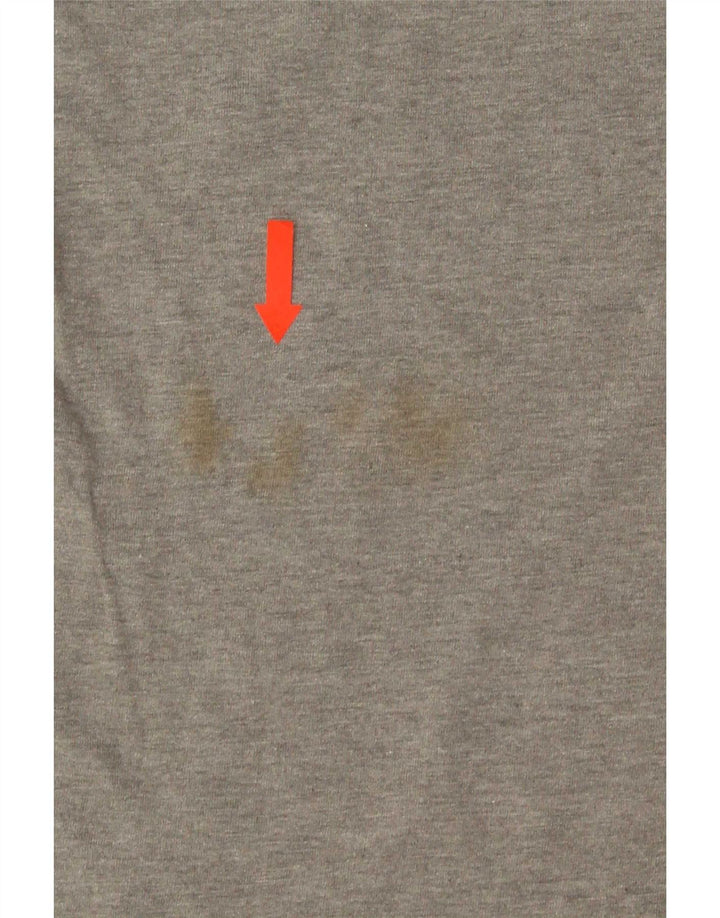 Calvin Klein - Camiseta para hombre, talla grande, algodón gris