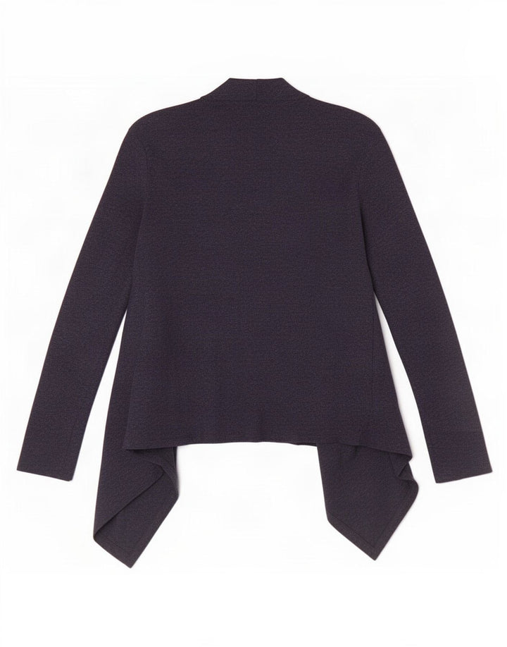 Marks & Spencer Blusa de manga larga para mujer UK 8 Small Azul marino Gingham