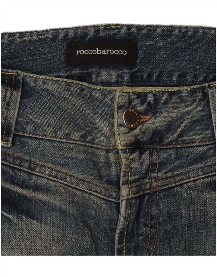 ROCCOBAROCCO Vaqueros ajustados para mujer W34 L27 Azul