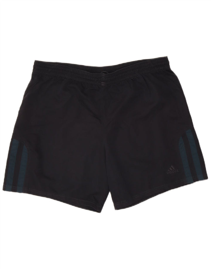 Adidas Pantalones cortos deportivos para hombre XL Azul marino Poliéster