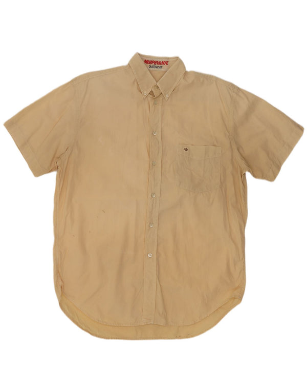 Murphy & Nye Camisa de manga corta para hombre Beige medio