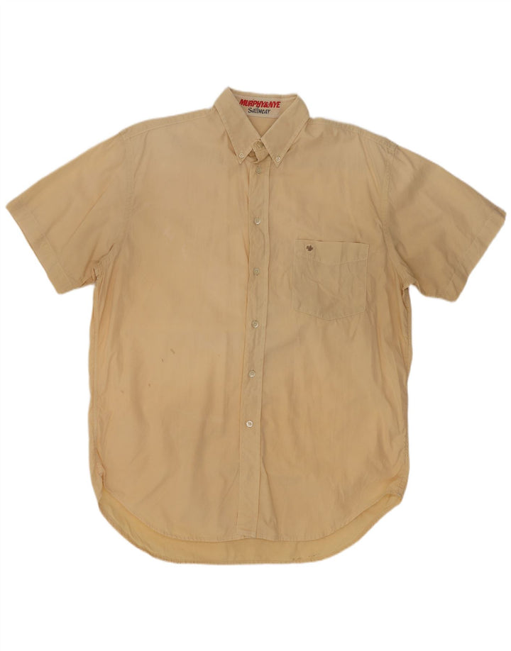 Murphy & Nye Camisa de manga corta para hombre Beige medio