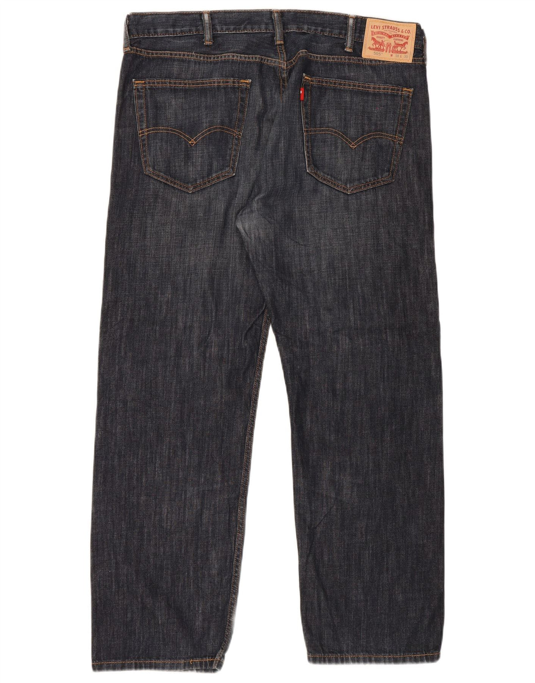 Levi's Hombre 505 Vaqueros Rectos W38 L30 Azul Marino