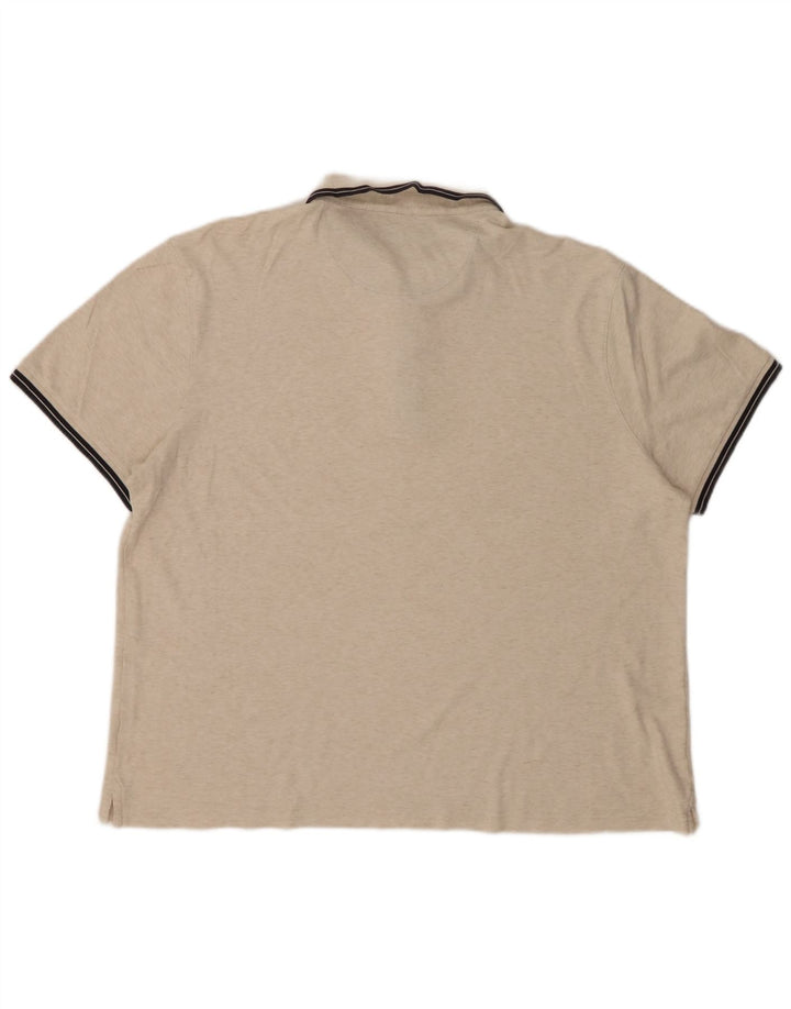 MICHAEL KORS Polo para hombre grande beige moteado
