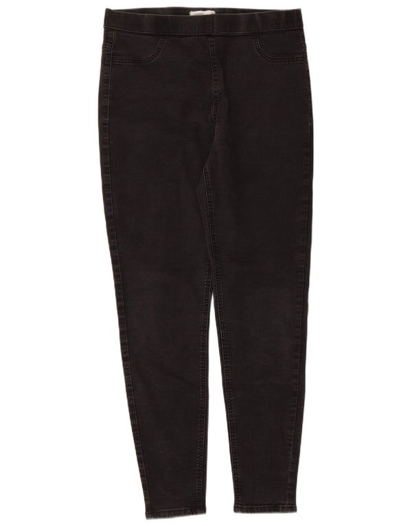 Marks & Spencer Jeans Jegging para Mujer UK 14 Large W32 L29 Algodón Negro