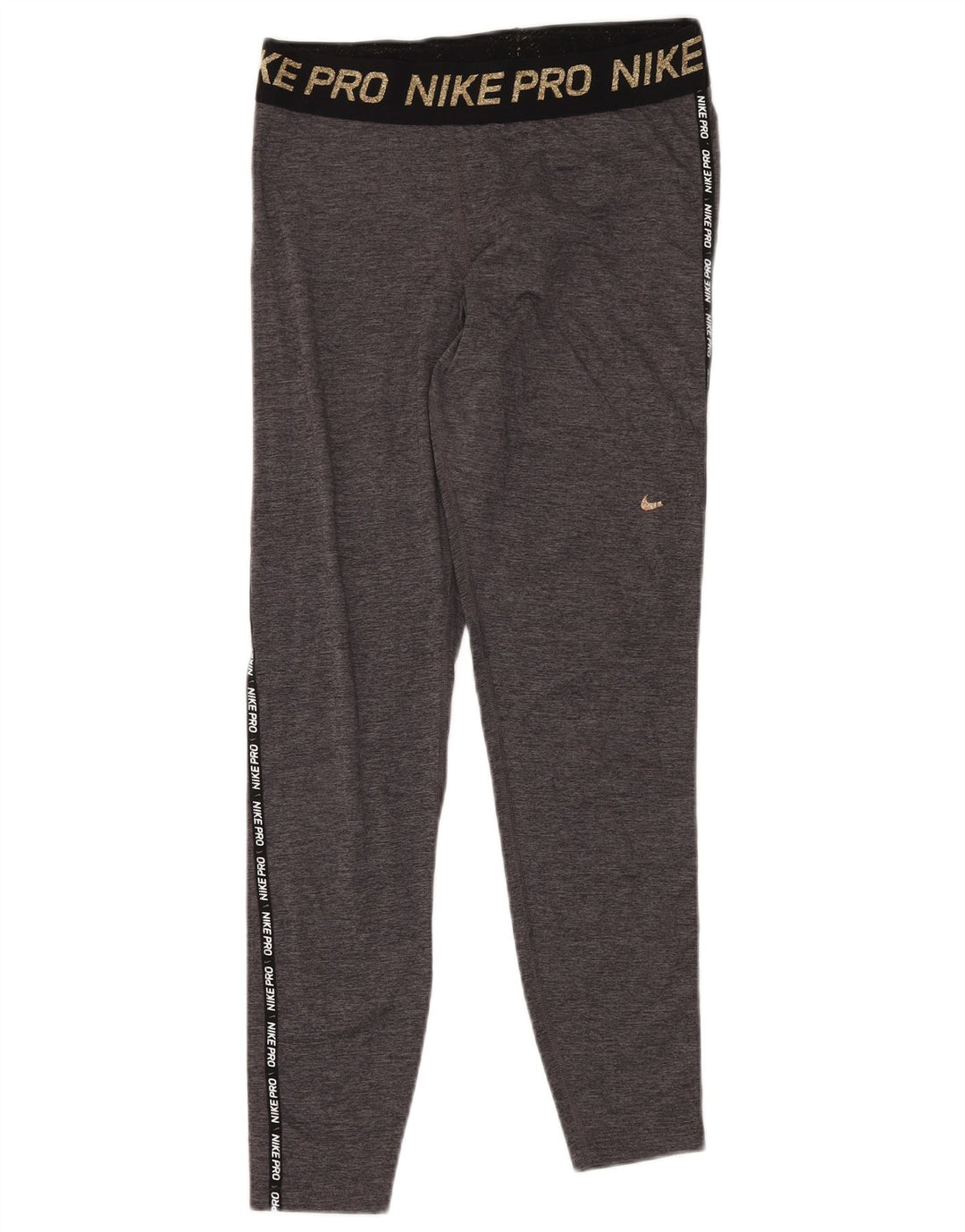 Leggings NIKE Dri Fit Graphic para mujer, talla 40, color gris medio