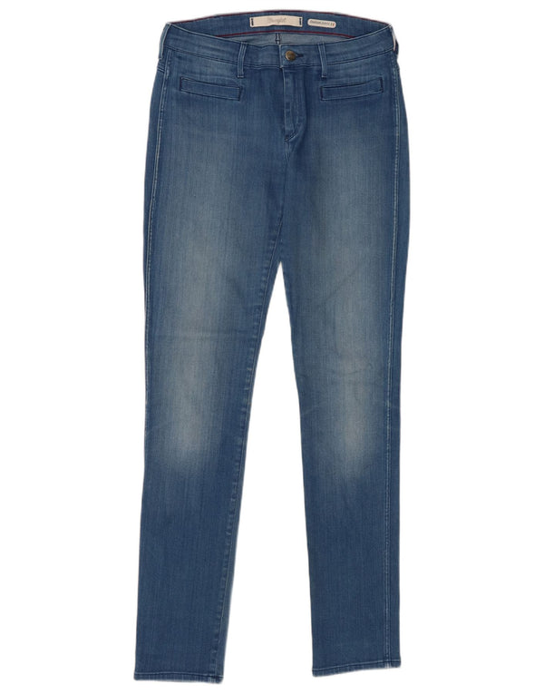 Wrangler Mujer Corynn Slim Jeans W28 L32 Algodón Azul