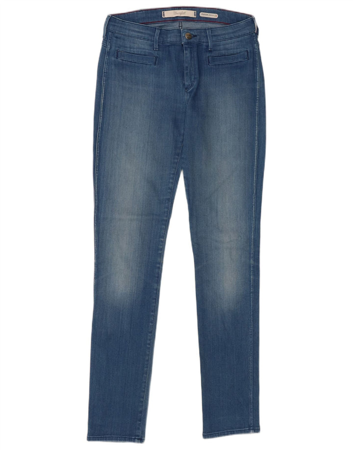 Wrangler Mujer Corynn Slim Jeans W28 L32 Algodón Azul