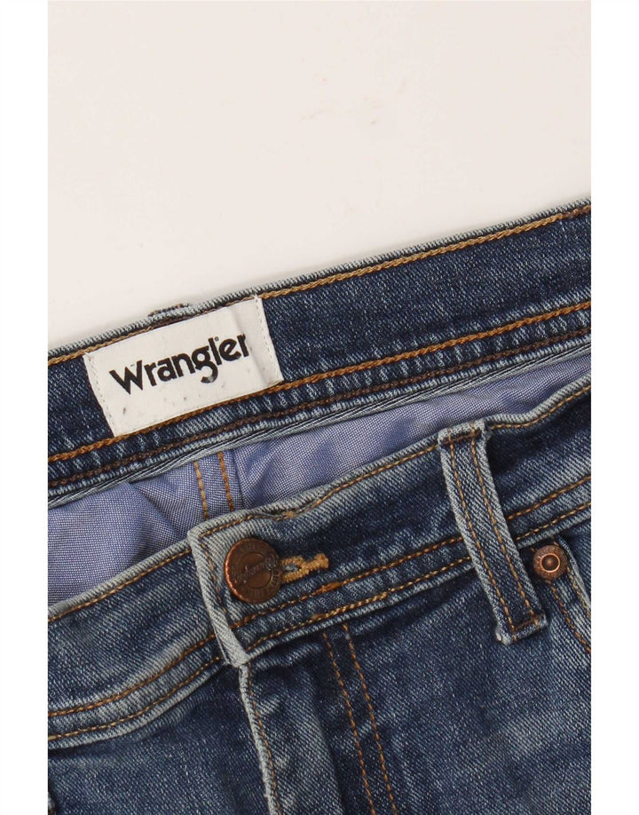 Wrangler Vaqueros Rectos Para Hombre W36 L30 Azul