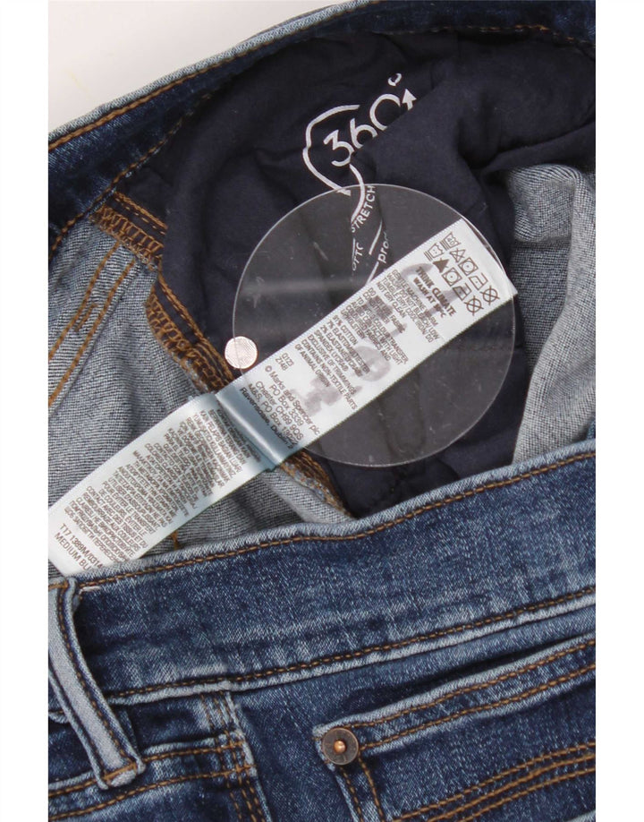 Marks & Spencer Vaqueros rectos para hombre W40 L27 Algodón azul