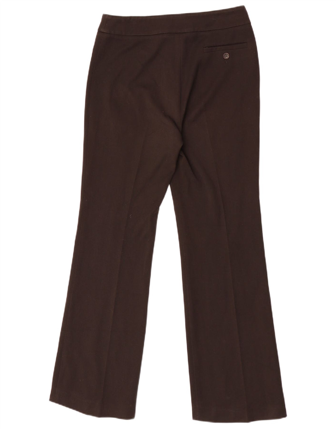 Max Mara Pantalones de traje de fin de semana para mujer UK 8 Small W27 L30 Marrón