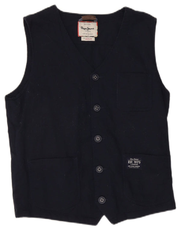 Chaleco Hombre PEPE Jeans Algodón Azul Marino Medio