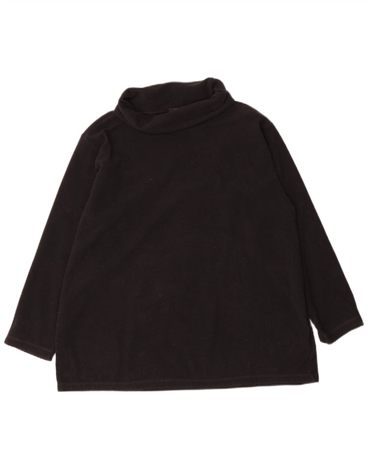 Marks & Spencer Jersey de Forro Extragrande para Mujer UK 40 XL Poliéster Negro