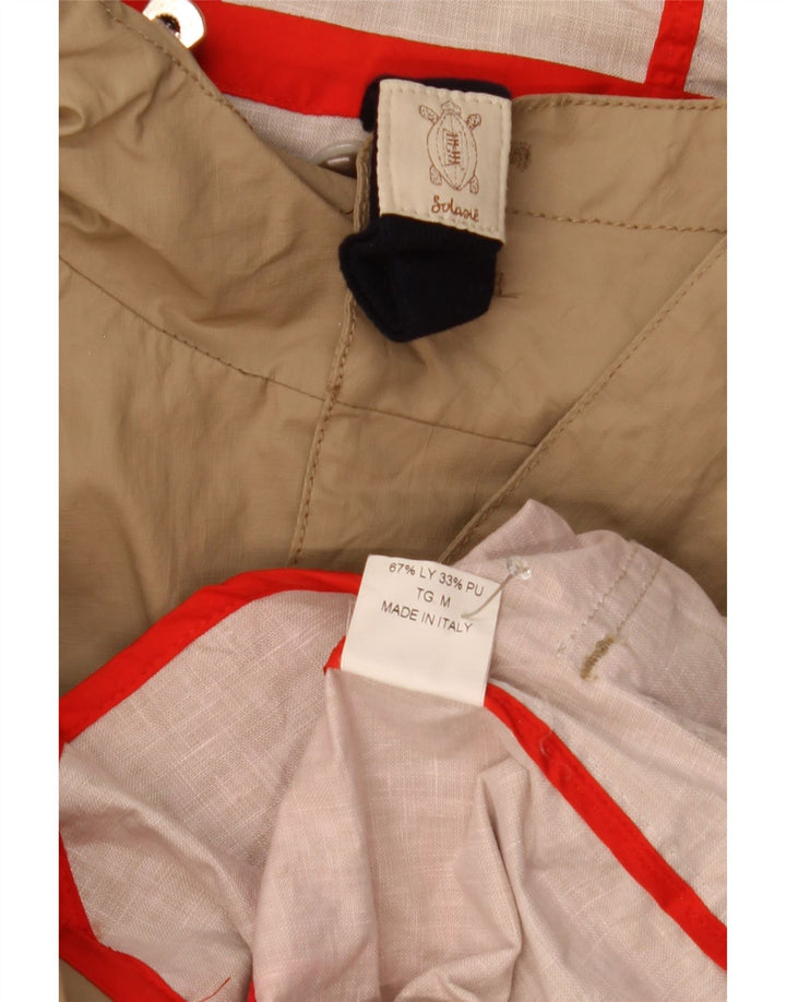 Solange Chubasquero con capucha para hombre UK 38 Medium Khaki Lycra