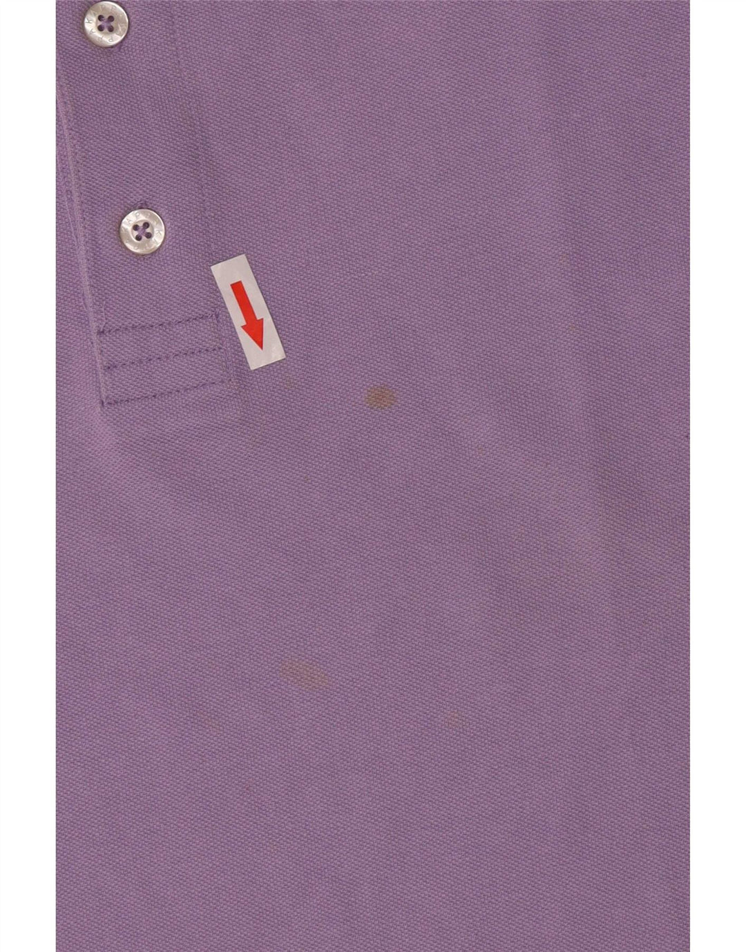 Polo Kappa Hombre Algodón Morado Medio