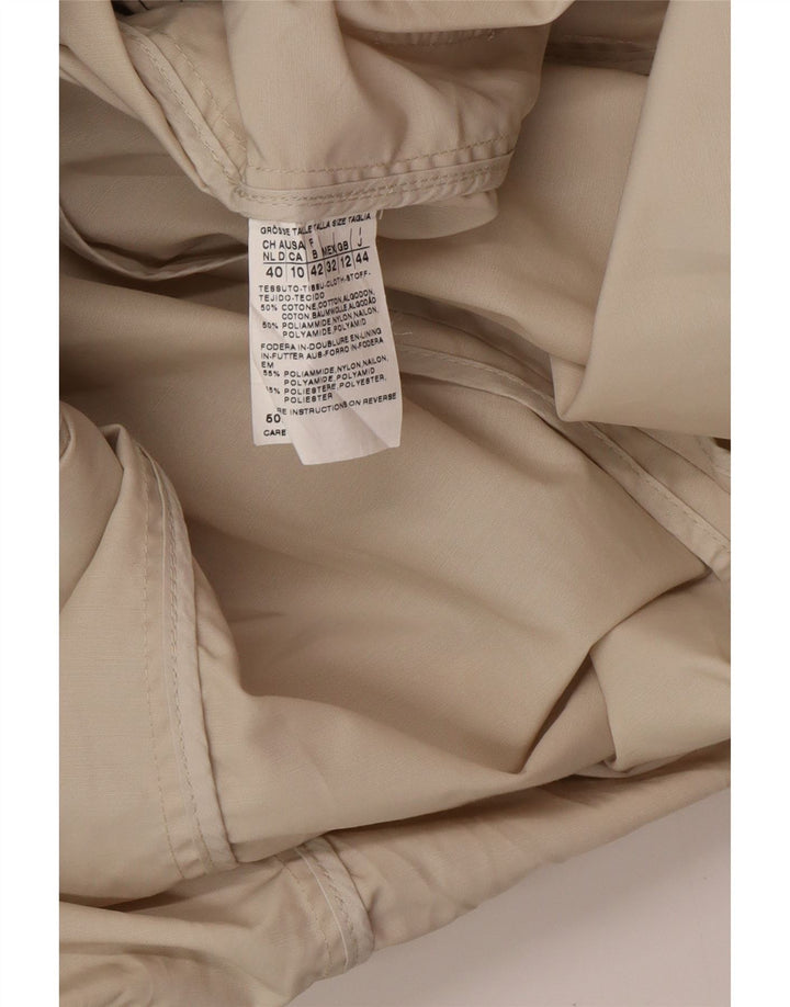 MAX MARA Gabardina de fin de semana para mujer Reino Unido 12 Medio Beige Algodón Clásico