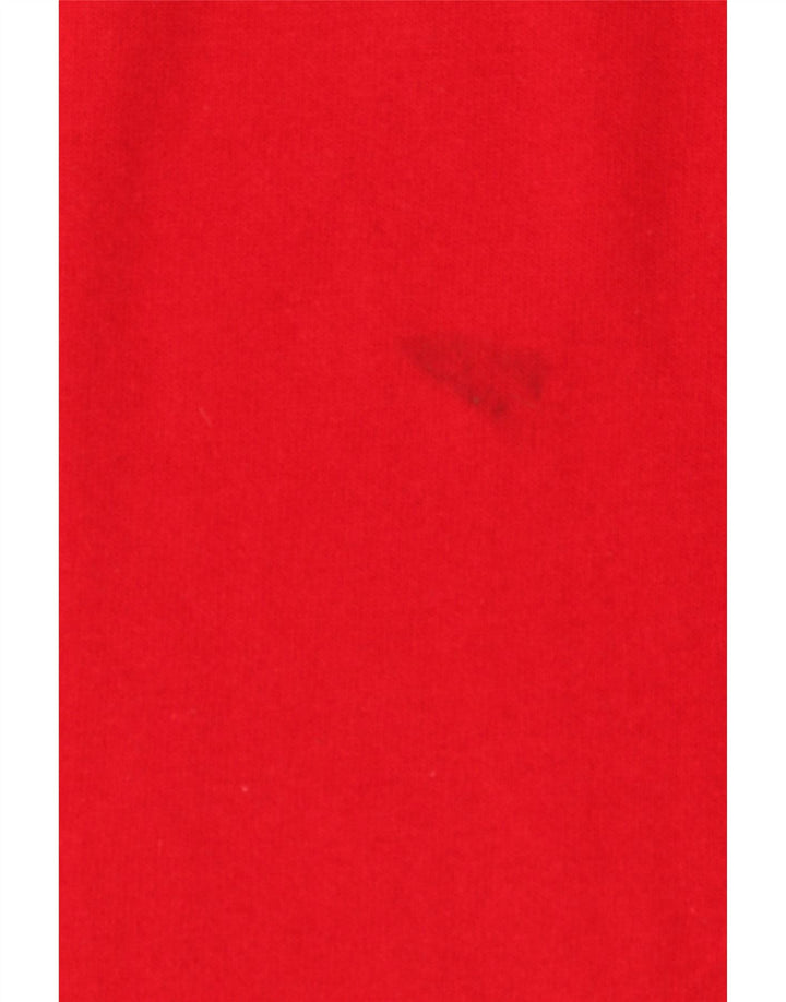 BENETTON Womens 3/4 Sleeve Jumper Dress IT 44 Medium Red Wool Vintage Benetton and Second-Hand Benetton from Messina Hembry 