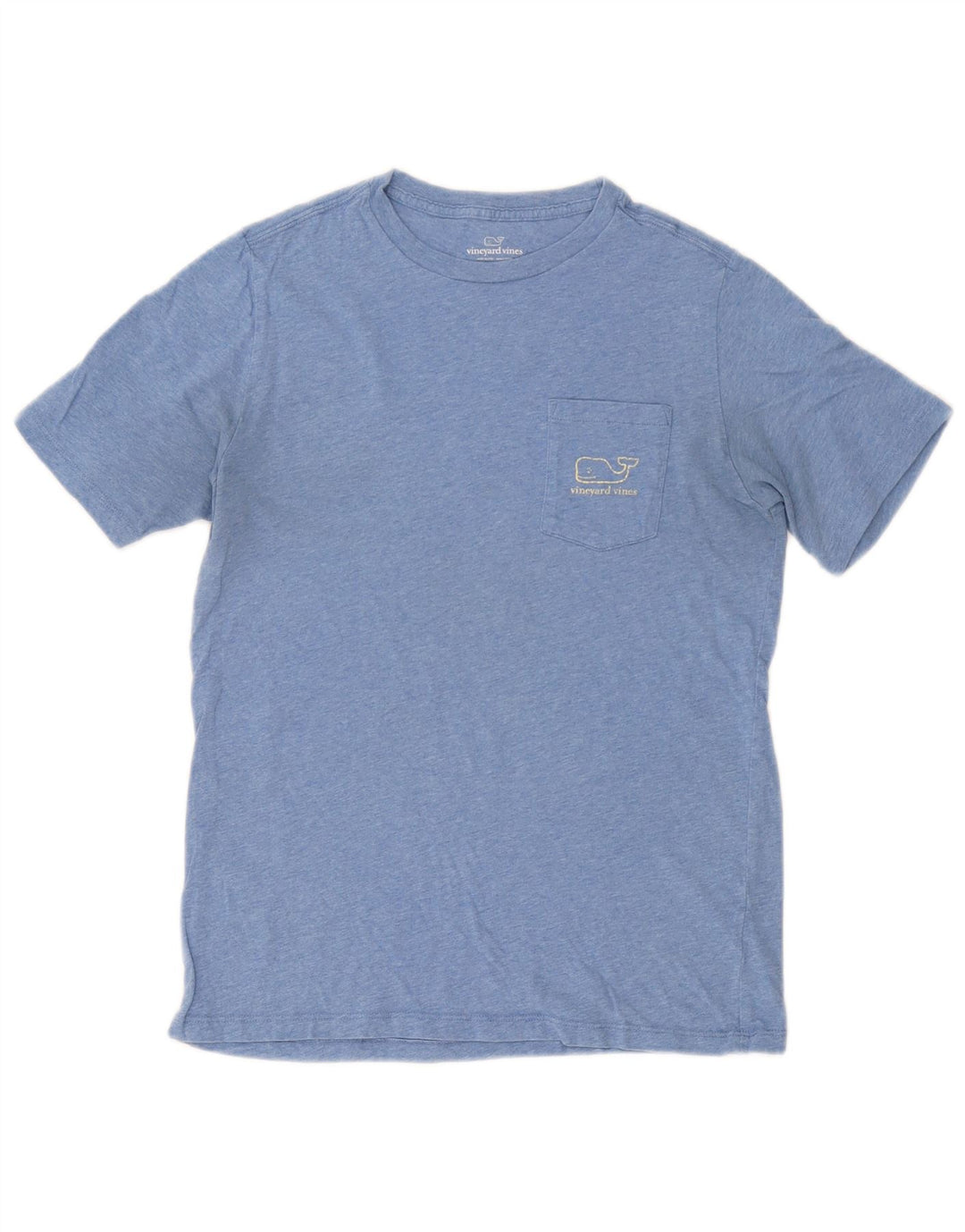 Vineyard Vines Camiseta gráfica para mujer Top grande de algodón azul