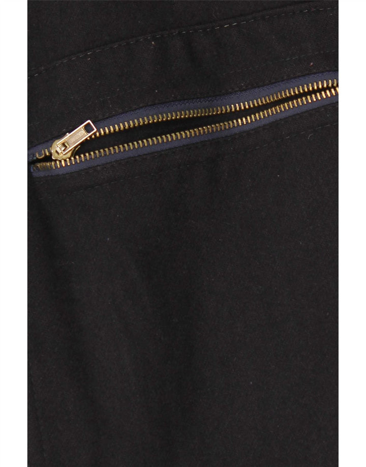 Paul & Shark Chaqueta utilitaria para hombre UK 40 Large Lana negra