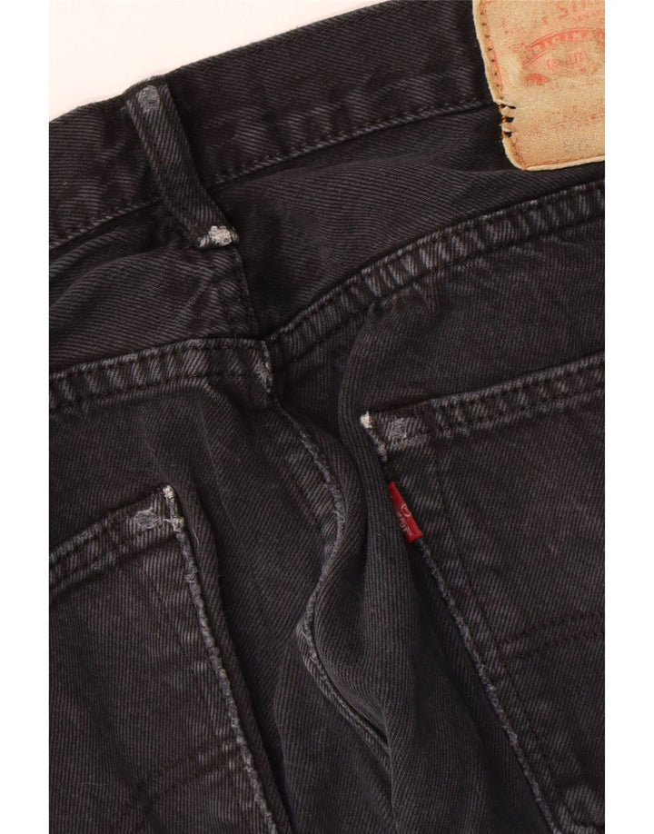 LEVI'S Vaqueros rectos para hombre W34 L32 Algodón negro