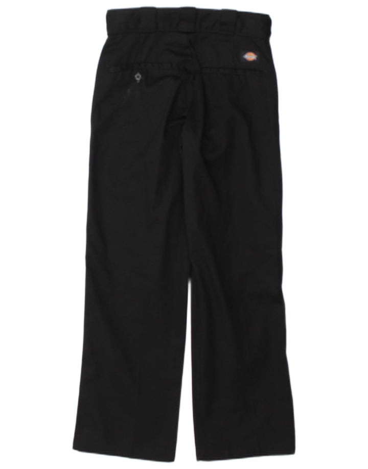 Pantalón Chino Recto Dickies Mujer W26 L28 Poliéster Negro