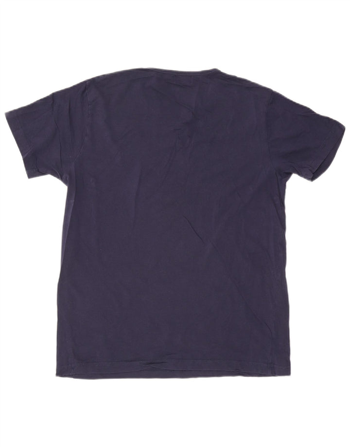 Lyle & Scott - Camiseta para hombre, talla grande, color azul marino, algodón