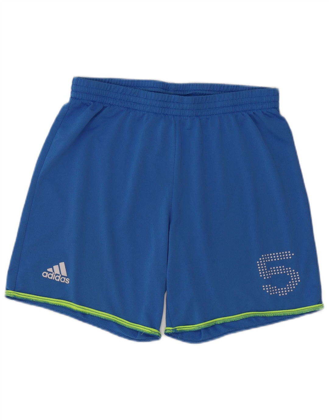 Adidas Mens Graphic Sport Shorts Grande Azul Poliéster