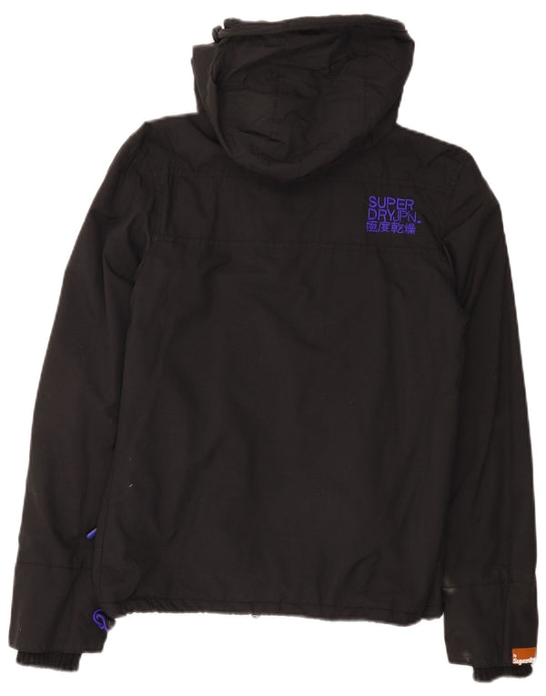 Superdry Chaqueta Cortavientos The Windcheater Graphic para Mujer UK 2 2XS Negro