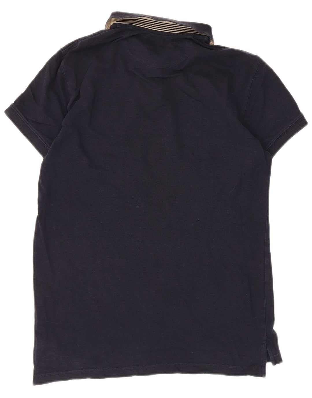 Massimo Dutti Polo Slim Fit Hombre Azul Marino Pequeño