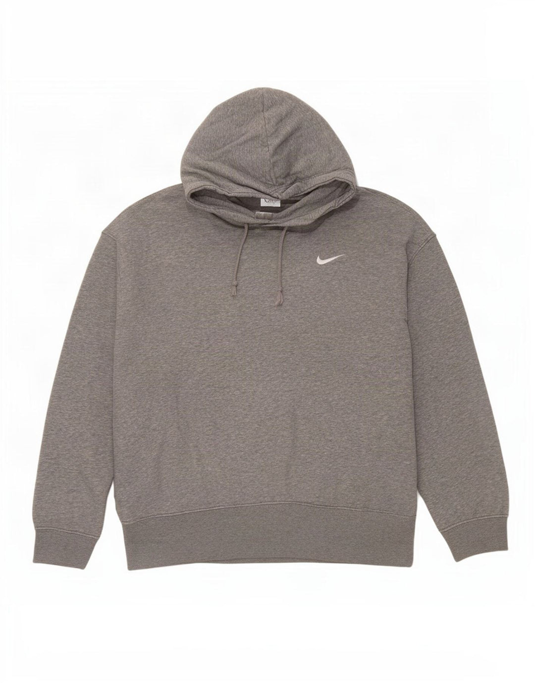 Sudadera con capucha Nike para hombre - Jersey de algodón moteado en gris medio